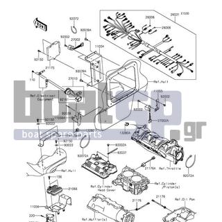 KAWASAKI - JET SKIΒ® ULTRAΒ® 310R 2015 - Engine/Transmission - Fuel Injection