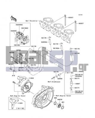 KAWASAKI - ULTRA 130 2004 - Engine/Transmission - Oil Pump