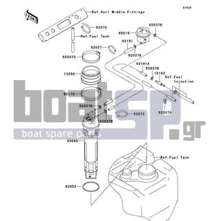 KAWASAKI - 1100 STX D.I. 2003 - Electrical - Fuel Pump