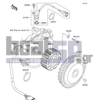 KAWASAKI - 1100 STX D.I. 2003 - Electrical - Generator