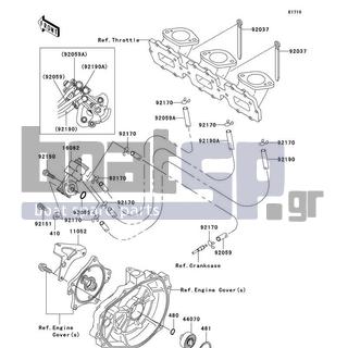 KAWASAKI - 1100 STX D.I. 2003 - Engine/Transmission - Oil Pump