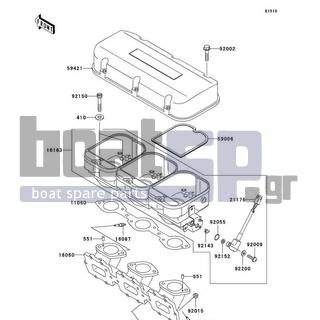 KAWASAKI - 1100 STX D.I. 2003 - Engine/Transmission - Throttle