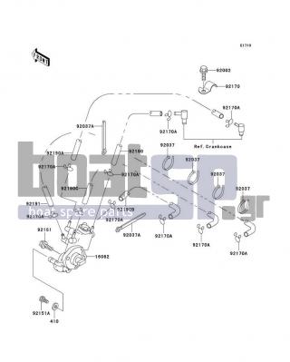 KAWASAKI - 1200 STX-R 2003 - Engine/Transmission - Oil Pump