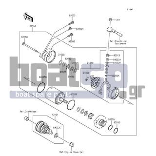 KAWASAKI - JET SKIΒ® STXΒ®-15F 2016 - Electrical - Starter Motor