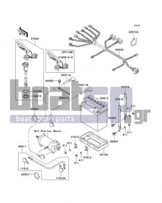 KAWASAKI - 900 STX 2003 - Electrical - Electrical Equipment