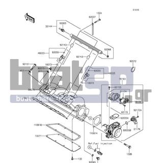 KAWASAKI - JET SKIΒ® STXΒ®-15F 2016 - Engine/Transmission - Throttle