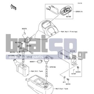 KAWASAKI - 900 STX 2003 - Electrical - Meters
