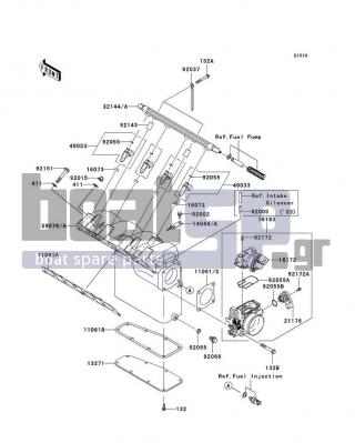 KAWASAKI - STX-12F 2003 - Κινητήρας/Κιβώτιο Ταχυτήτων - Throttle