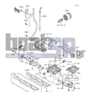 KAWASAKI - JET SKIΒ® ULTRAΒ® 310X 2015 - Engine/Transmission - Oil Pump
