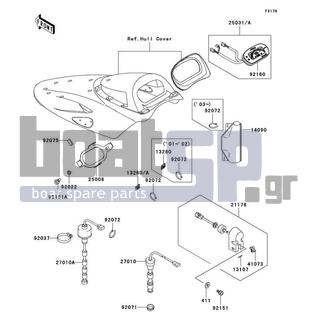 KAWASAKI - ULTRA 130 2003 - Electrical - Meters