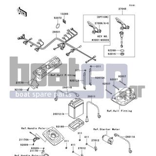 KAWASAKI - ULTRA 150 2003 - Electrical - Electrical Equipment