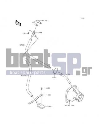 KAWASAKI - JET SKIΒ® ULTRAΒ® 310X SE 2015 - Body Parts - Bilge System