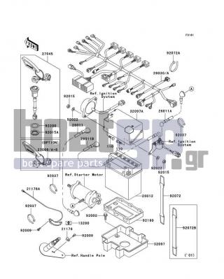 KAWASAKI - 1100 STX D.I. 2002 - Electrical - Electrical Equipment