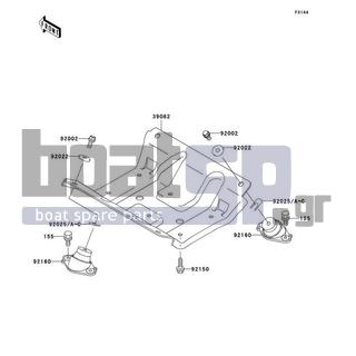 KAWASAKI - 1100 STX D.I. 2002 - Engine/Transmission - Engine Mount