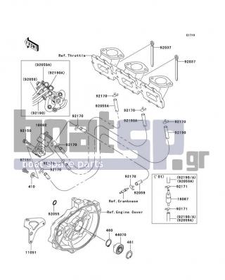 KAWASAKI - 1100 STX D.I. 2002 - Engine/Transmission - Oil Pump