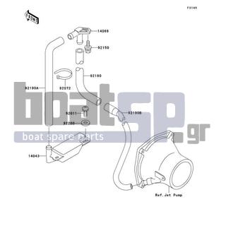 KAWASAKI - 1100 ZXI 2002 - Body Parts - Bilge System