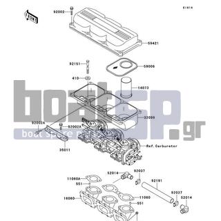 KAWASAKI - 1100 ZXI 2002 - Engine/Transmission - Flame Arrester