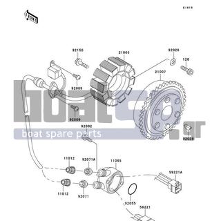 KAWASAKI - 1100 ZXI 2002 - Electrical - Generator