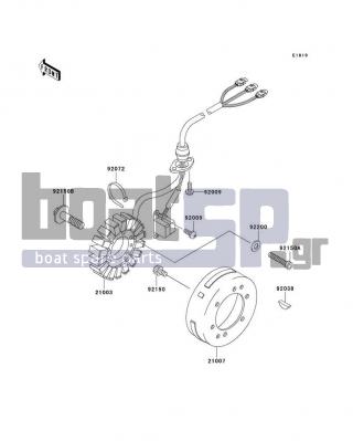 KAWASAKI - 1200 STX-R 2002 - Electrical - Generator