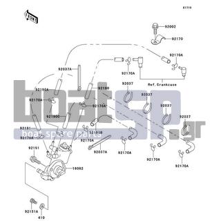 KAWASAKI - 1200 STX-R 2002 - Engine/Transmission - Oil Pump