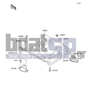 KAWASAKI - 900 STS 2002 - Engine/Transmission - Engine Mount