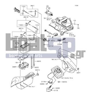 KAWASAKI - JET SKIΒ® ULTRAΒ® LX 2015 - Electrical - Electrical Equipment