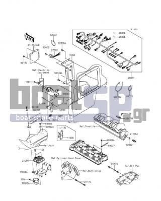 KAWASAKI - JET SKIΒ® ULTRAΒ® LX 2015 - Engine/Transmission - Fuel Injection