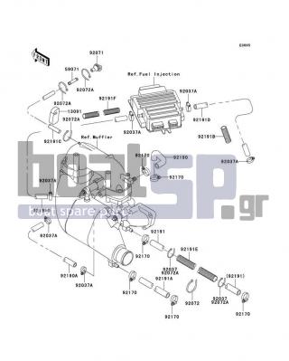 KAWASAKI - ULTRA 130 2002 - Engine/Transmission - Cooling