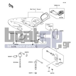KAWASAKI - ULTRA 130 2002 - Electrical - Meters
