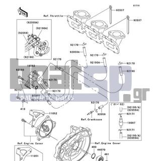 KAWASAKI - ULTRA 130 2002 - Engine/Transmission - Oil Pump