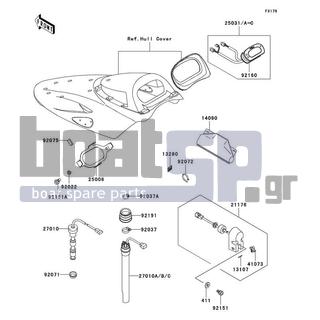 KAWASAKI - ULTRA 150 2002 - Electrical - Meters