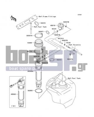 KAWASAKI - 1100 STX D.I. 2001 - Electrical - Fuel Pump