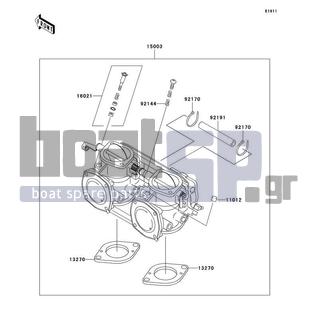 KAWASAKI - SXI PRO 2001 - Engine/Transmission - Carburetor