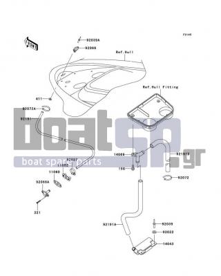 KAWASAKI - ULTRA 130 2001 - Εξωτερικά Μέρη - Bilge System