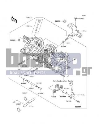 KAWASAKI - ULTRA 150 2001 - Engine/Transmission - Carburetor