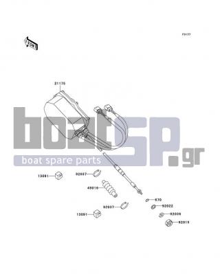 KAWASAKI - ULTRA 150 2001 - Electrical - Control