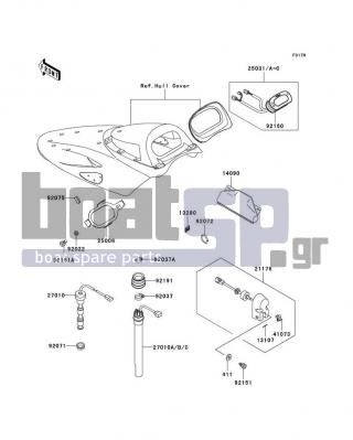 KAWASAKI - ULTRA 150 2001 - Ηλεκτρικά - Meters