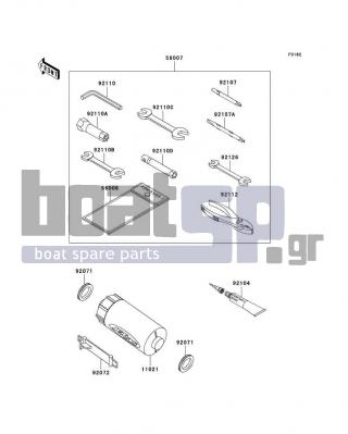 KAWASAKI - ULTRA 150 2001 -  - Owner's Tools