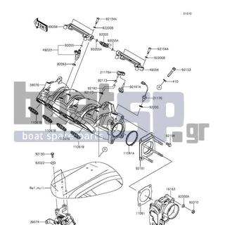 KAWASAKI - JET SKIΒ® ULTRAΒ® 310R 2014 - Κινητήρας/Κιβώτιο Ταχυτήτων - Throttle