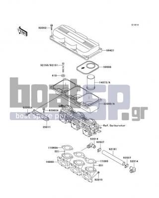 KAWASAKI - 1100 ZXI 2000 - Engine/Transmission - Flame Arrester