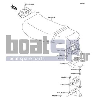 KAWASAKI - 900 STX 2000 - Body Parts - Seat