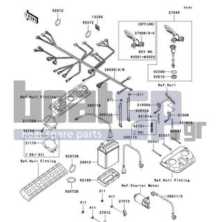 KAWASAKI - ULTRA 150 2000 - Electrical - Electrical Equipment