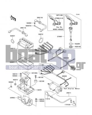 KAWASAKI - 1100 STX 1999 - Electrical - Electrical Equipment