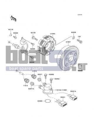 KAWASAKI - SXI PRO 1999 - Ηλεκτρικά - Generator