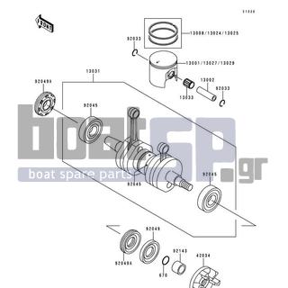 KAWASAKI - XI SPORT 1999 - Engine/Transmission - Crankshaft/Piston(s)