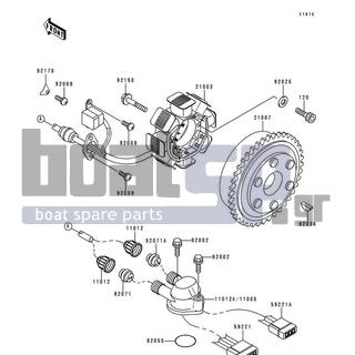 KAWASAKI - XI SPORT 1999 - Electrical - Generator