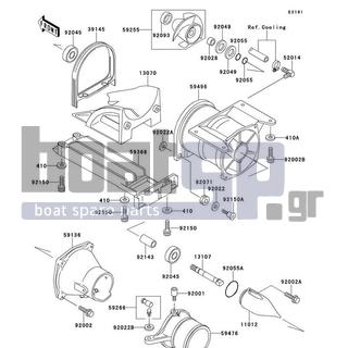 KAWASAKI - XI SPORT 1999 - Frame - Jet Pump