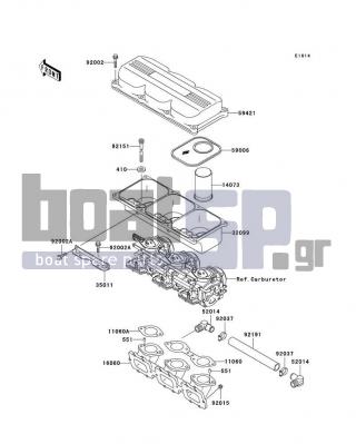 KAWASAKI - 1100 STX 1998 - Engine/Transmission - Flame Arrester