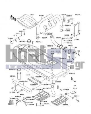 KAWASAKI - 1100 ZXI 1998 - Frame - Hull(JH1100-A2-A5)