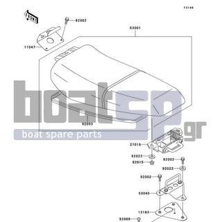 KAWASAKI - 750 STX 1998 - Body Parts - Seat